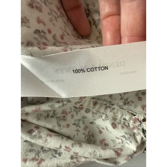 Denim Flower Ricky Singh Men’s Fitted M Preppy Floral Short Sleeve Shirt Resort - Picture 7 of 11